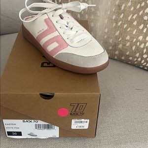 Back 70 Women's Athletic Shoes - White and Pink BRAND NEW IN BOX